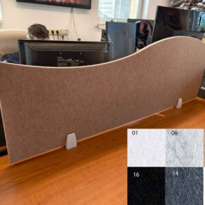 Bilnora pareti divisori per ufficio 120x40x1,2 cm - con lo schema 1