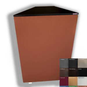 Elemento angolare con membrana 108x64x23cm
