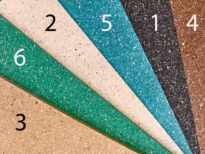 Elitexa foglio di spugna fonoassorbente extra denso, colorato, autoadesivo Gamma di colori (3)