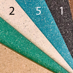 Elitexa foglio di spugna fonoassorbente extra denso, colorato, autoadesivo Gamma di colori (3)