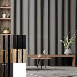 FREJA Pannelli Fonoassorbente in Legno 100x60x2,2cm. White Oak - Possiamo realizzarlo anche in dimensioni personalizzate