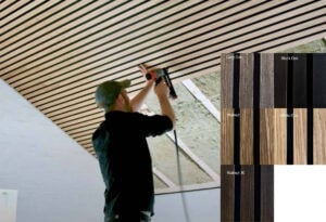 FREJA Soffitto isolamento acustico 200x60x2,2cm. Possiamo realizzarlo anche in dimensioni personalizzate