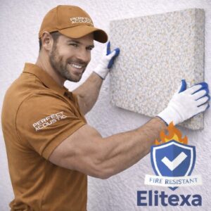 Pannelli fonoassorbenti in spugna extra densa Elitexa