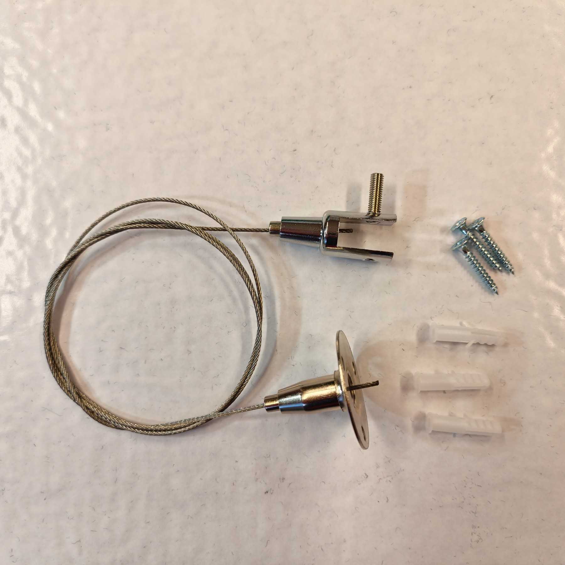 Gancio per pannello a soffitto verticale