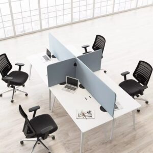 Pannelli divisori per scrivania in feltro fonoassorbente da 4000 g/m²