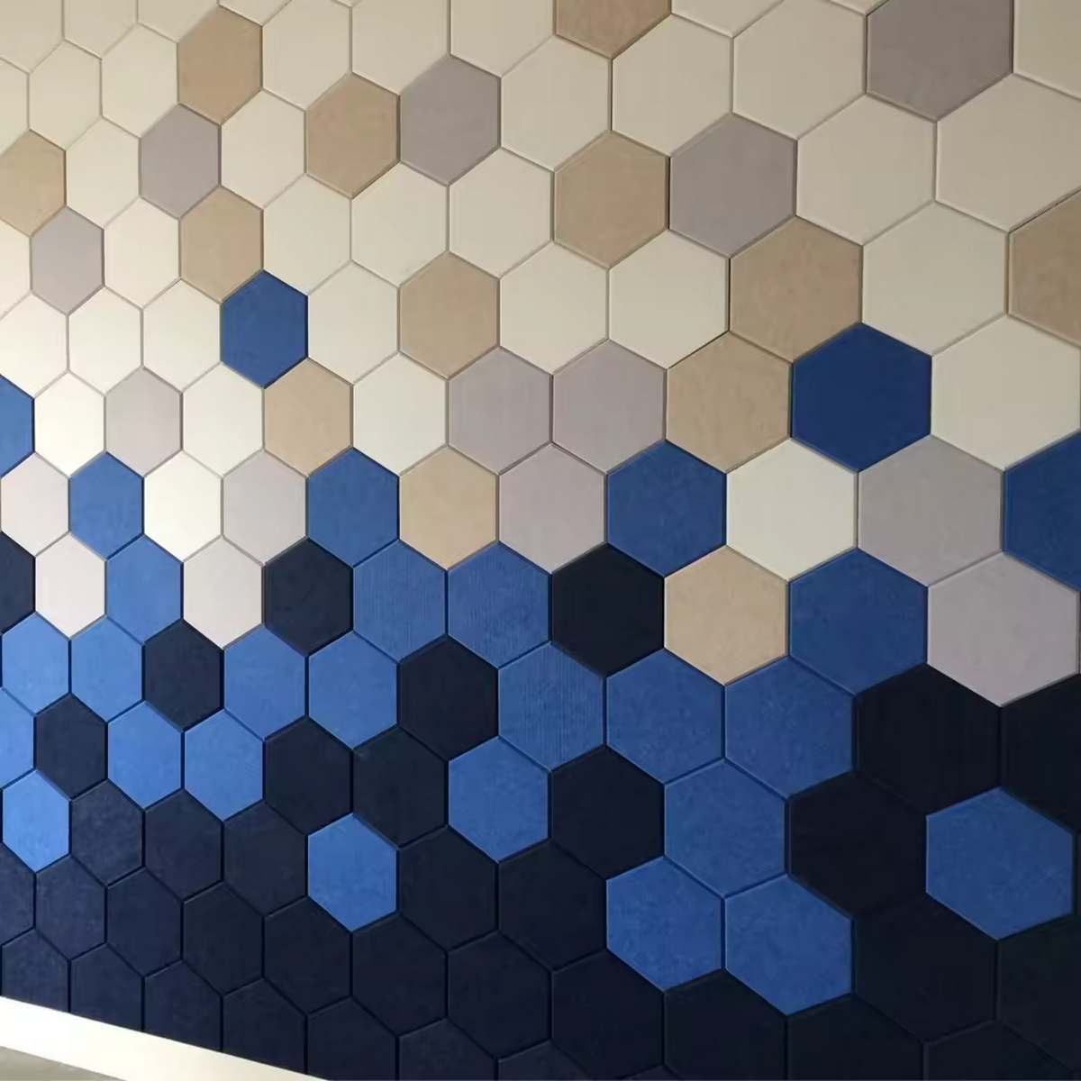 pannelli isolante acustico in diversi colori a parete